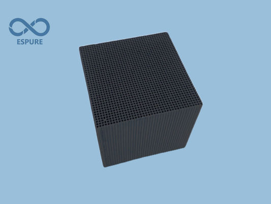 Carbone attivo a base di nido di miele a base di carbone per la rimozione di COV nei processi industriali