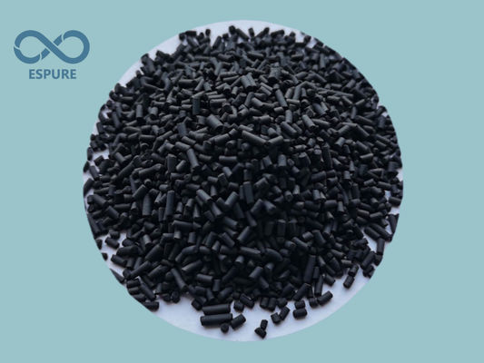 Un buon prezzo. 600 mg/g Pellet cilindrico nero a base di carbone attivo da 4 mm in linea
