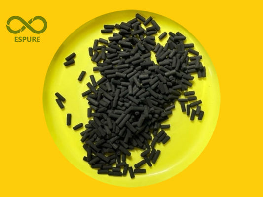 Un buon prezzo. H2S Capacità 0,150 g/cm3 Pellet di carbonio attivo impregnato per l'assorbimento di gas acidi in linea