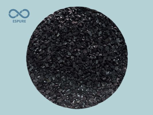 Un buon prezzo. Granuli attivati di guscio di cocco da 1600 mg/g (20×40 Mesh) — Certificato ISO e NSF in linea